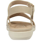 Women's JO & JOE Florence Lightweight Flower Trim Sandals - Beige