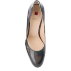 Women's Högl Studio 80 Closed Pump Leather Court Shoes HO 33 - Perlmut Grey 8200