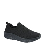 Women's Urban Jacks Spritz Superlight Slip On Pump Trainers - Black