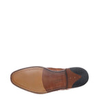 Men's Loake Buckingham Premium Brogue Leather Shoes - Brown