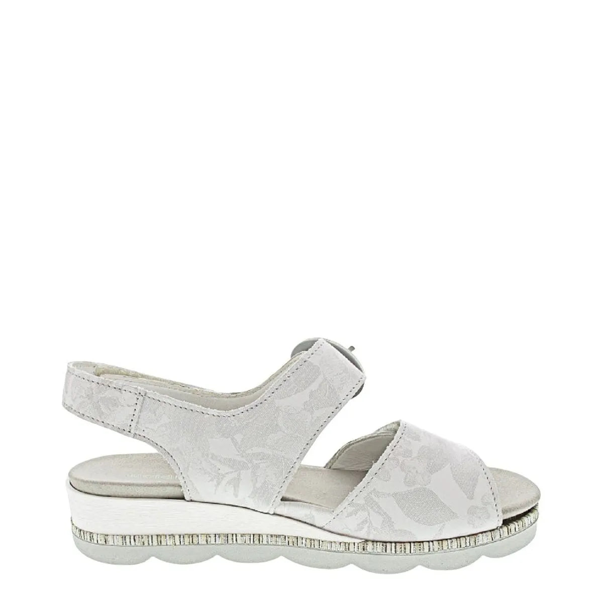 Women's Waldläufer Ranger K-Nelly 650002114 Leather Sandals - Grey Cement