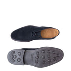 Men's John White Westfield Suede Chukka Lace-Up Boots - Navy Suede