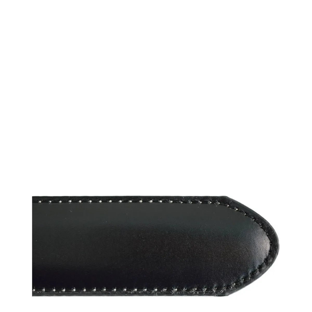 Cintura Indicode Unisex In Ecopelle Intrecciata – Fibbia Metallica Larga 40mm, Black 105