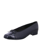 Women's ARA Bari 1243708 Ballet Pump Shoes Ara 9 - Navy Blue