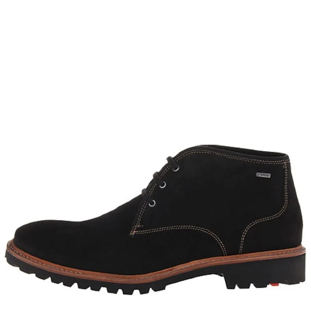 Men's Lloyd Germany VADIM Trecker Style Gore-TEX Ankle Boots - Black Suede