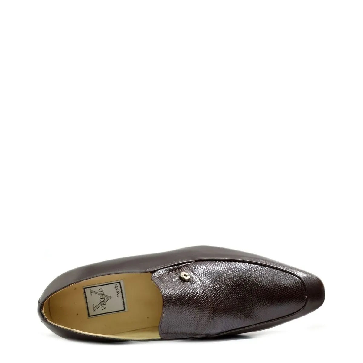 Men's VITELO Smart Leather Slip-On Loafer Shoes M 55 - Brown