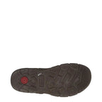Men's IMAC M081B Waxy Leather Touch Fastening Sandals - Brown