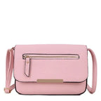 Women's Long & Son Cross Body & Shoulder Hand Bags C-1337 - Pink