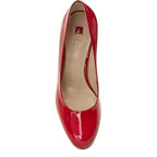 Women's Högl Studio 80 Closed Pump Leather Court Shoes HO 33 - Red Patent