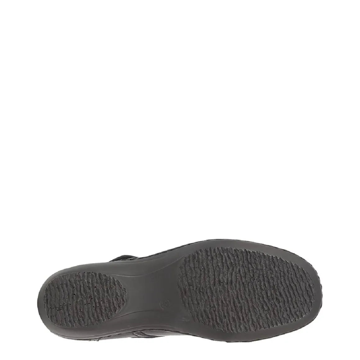 Women's MOD COMFYS Wide Fitting Mary Jane Velcro Shoes - Black