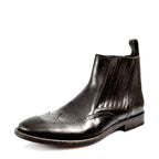 Men's Lloyd RODA Dark Brown Vintage Finish Leather Chelsea Boots - Brown