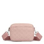 Women's Long & Son Medium Shoulder & Cross Body Hand Bags J69041 - Pink