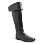 Women's EYE Over The Knee Leather Riding Boots J 8 - Black