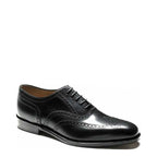 Men's Loake Buckingham Premium Brogue Leather Shoes - Black