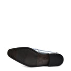 Men's VITELO Classic Monk Leather Shoes M 47 - Navy