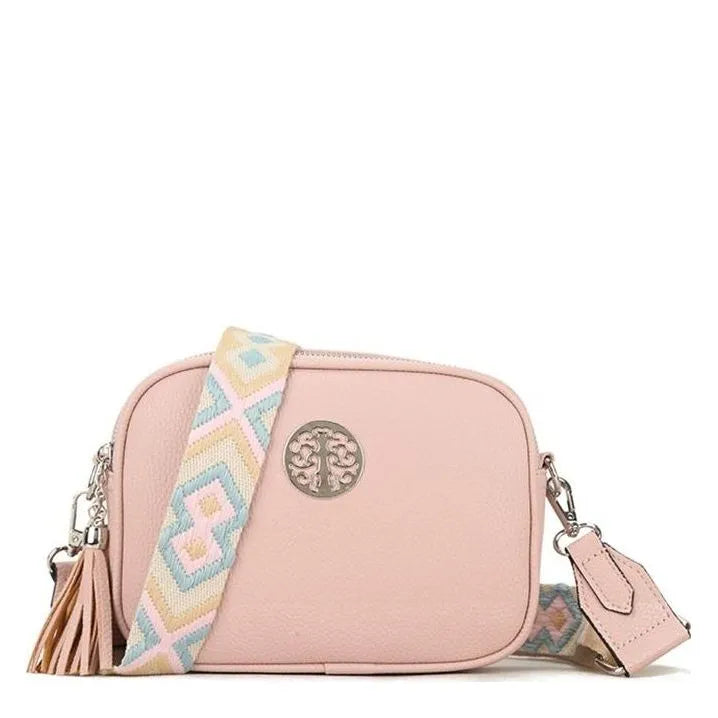 Women's Long & Son Medium Shoulder & Cross-Body Bags 32227 - Pink
