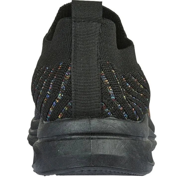 Women's Urban Jacks Appletini Lightweight Slip-On Pump Trainers - Black