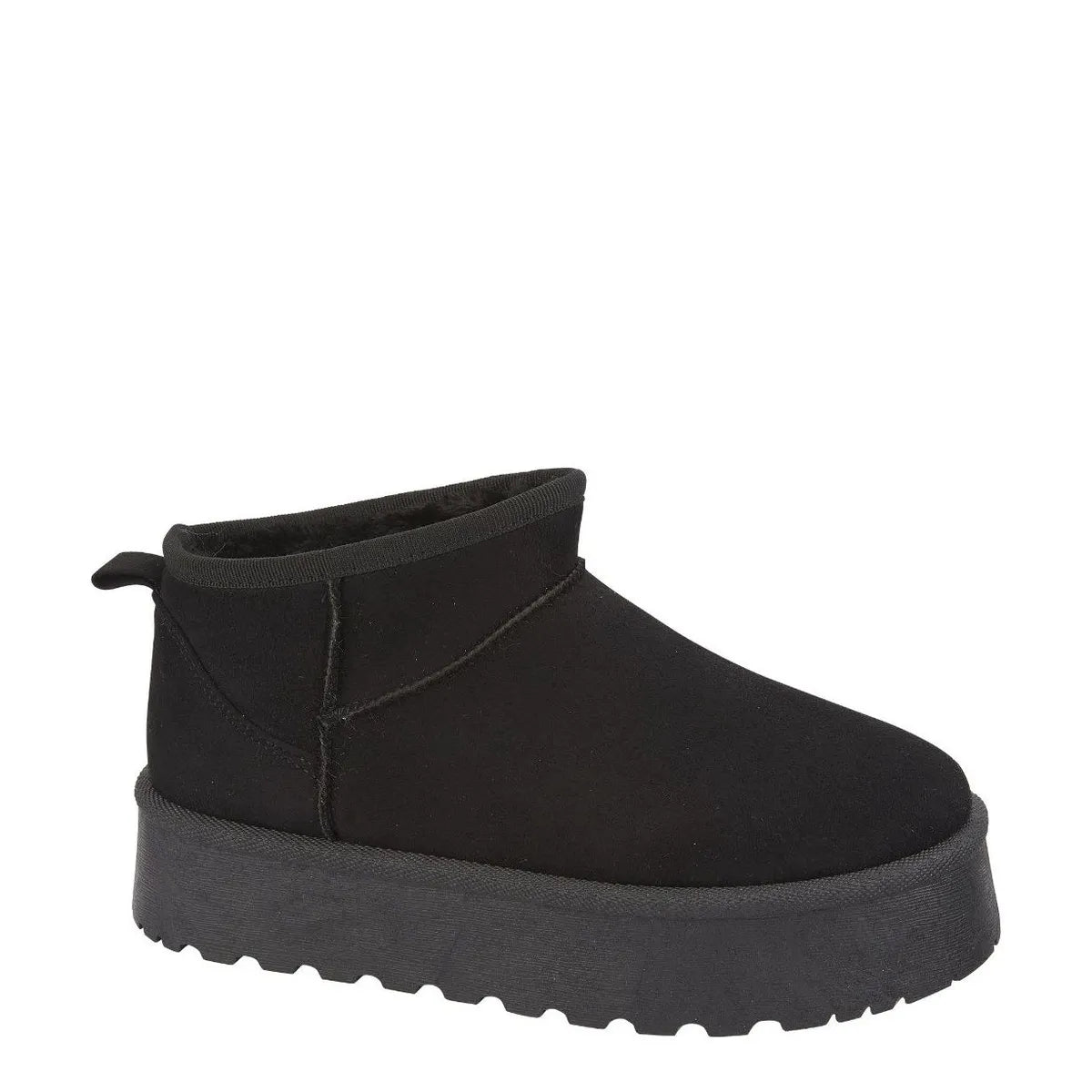 Women's Shoes By Emma Colleen Low Cut Platform Mini Boots - Black