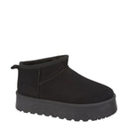 Women's Shoes By Emma Colleen Low Cut Platform Mini Boots - Black