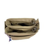 Women's Long & Son Lightweight Nylon Cross Body & Shoulder Hand Bag XY6663 - Khaki