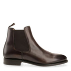 Men's Berwick 1707 Calf Leather Chelsea Boots 303-K2 M 45 - Dark Brown