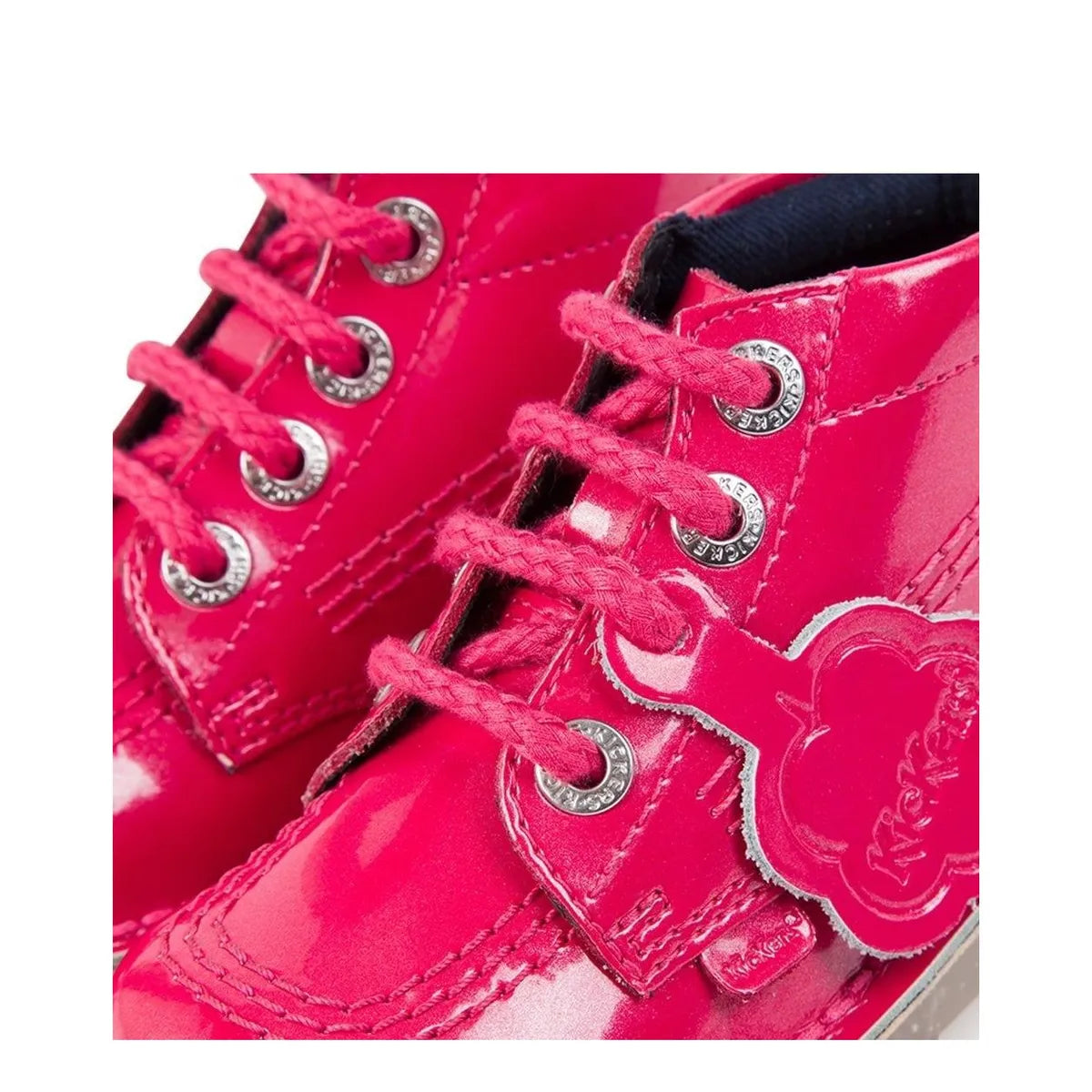 Girl's Kickers Kick Hi Classic Infant Dark Pink Boots
