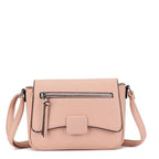 Women's Long & Son Cross Body & Shoulder Hand Bag S-082 - Pink