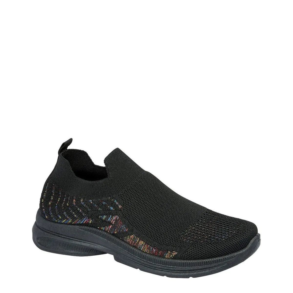 Women's Urban Jacks Appletini Lightweight Slip-On Pump Trainers - Black