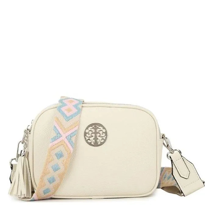 Women's Long & Son Medium Shoulder & Cross-Body Bags 32227 - Beige