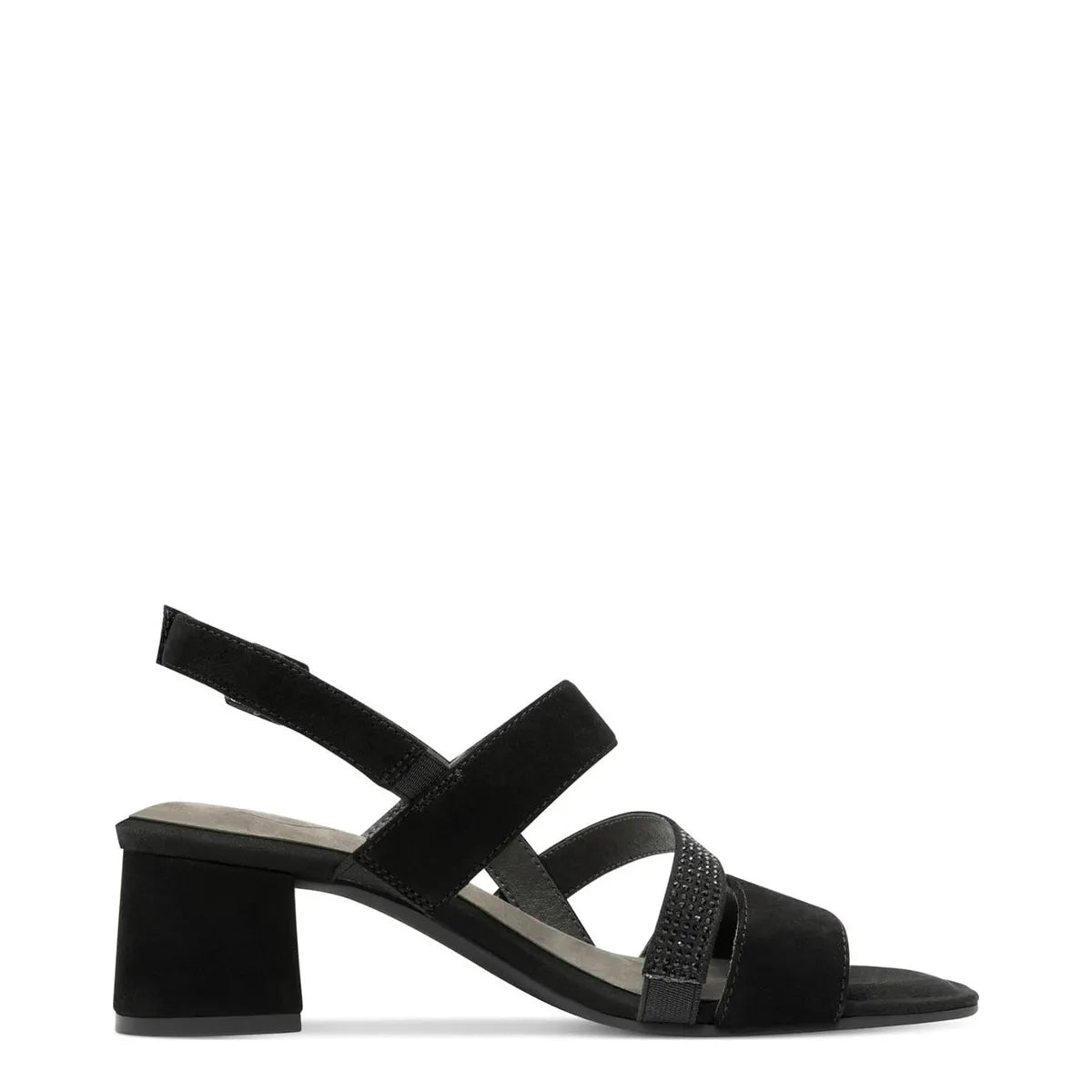 Women's Tamaris Comfort 8-88318-44 Wide Fitting Sandals - Black