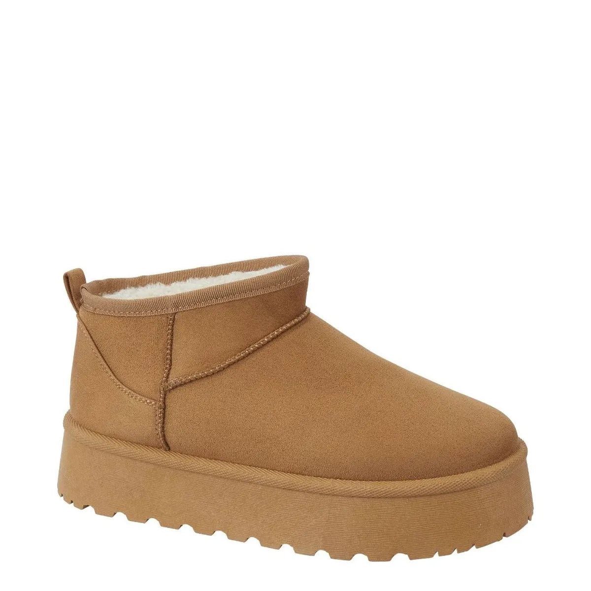 Women's Shoes By Emma Colleen Low Cut Platform Mini Boots - Tan