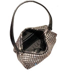 Women's Long & Son Crystal Embellished Evening Clutch Bag - D-001 Gold