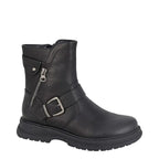 Women's Cipriata L320 Tilda Inside Zip Ankle Biker Boots - Black