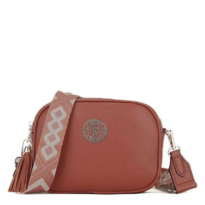 Women's Long & Son Medium Shoulder & Cross-Body Bags 32227 - Brown