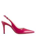 Women's HÖGL Boulevard 70 SL 5-107904 Slingback Patent Leather Pump Shoes HO 88 - Pink Patent