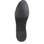 Women's Cipriata L075A Saddle Hi-Shine Leather Loafer Shoes - Black Patent