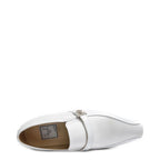 Men's VITELO Slip-On Leather Shoes with Trim Detail TS 42 - White