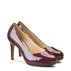 Women's Högl Studio 80 Closed Pump Leather Court Shoes HO 33 - Port Wine 8500