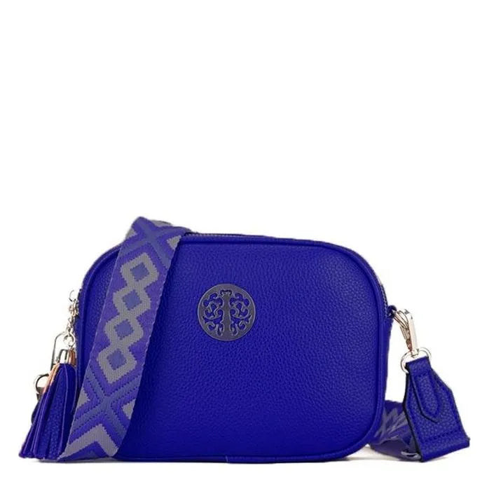Women's Long & Son Medium Shoulder & Cross-Body Bags 32227 - Royal Blue