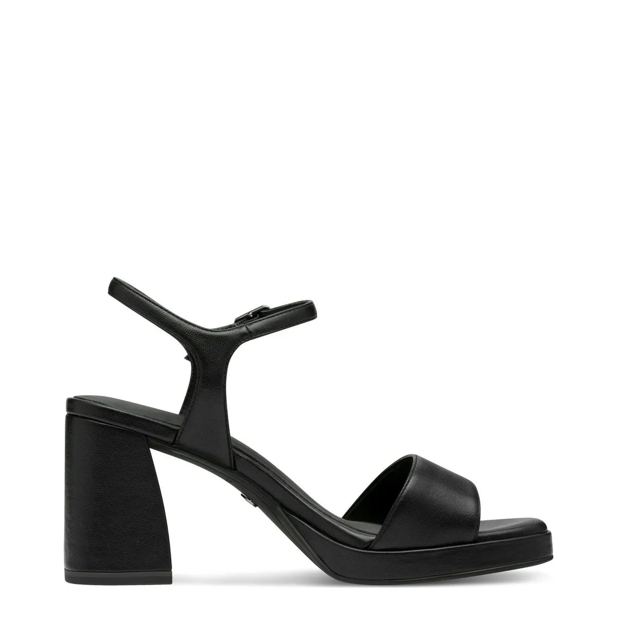 Women's Tamaris 1-28342-44 Flared Heeled Sandals K 21 - Black