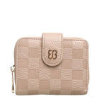 Women's Bessie Small Checkerboard Wallets BP1390 - Khaki