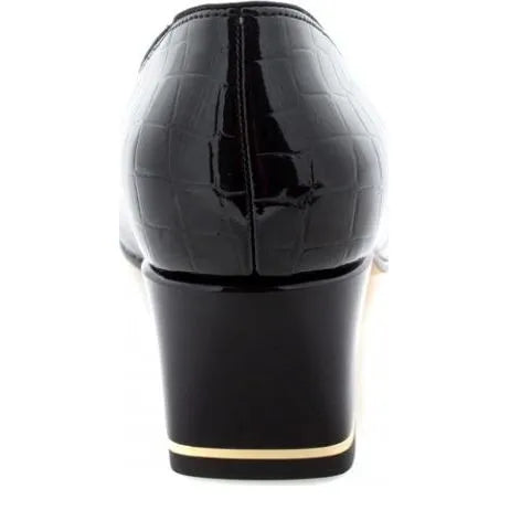 Women's Ara Verona 41768 Black Patent Court Shoes Ara 13 - Black