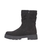 Women's Emma Boots Chunky Luisa Slouch Ankle Boots - Black