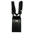 Women's Long & Son Multi Compartment Crossbody Phone Bag GZ9017 - Black