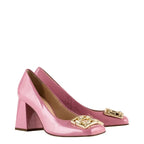 Women's HÖGL 5-107414 Madeleine Patent Leather Pump Shoes HO 87 - Retro pink
