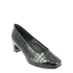 Women's Ara Verona 41768 Black Patent Court Shoes Ara 13 - Black