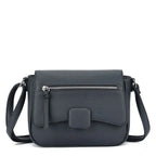 Women's Long & Son Cross Body & Shoulder Hand Bag S-082 - Navy