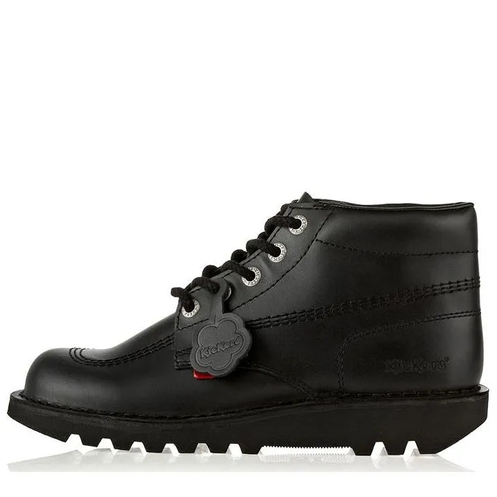 Men's Kickers Kick Hi Classic Lace-Up Boots - Black