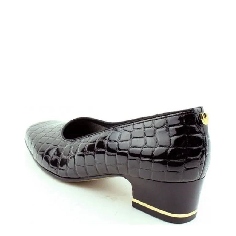 Women's ARA Graz 12-11859 Pump Court Shoes Ara 16 - Brown