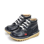 Boy's Kickers Kick Hi Classic Infant Dark Blue Boots